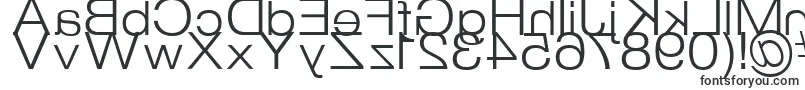 StraitKcab Font – Mirrored Fonts