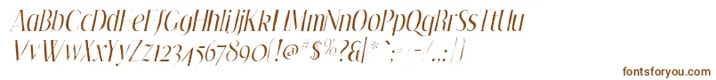 EfflorescegauntItalic Font – Brown Fonts