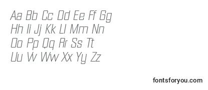 DiamanteserialXlightItalic Font
