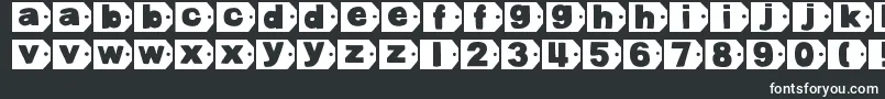 DjbTaggedAgain Font – White Fonts