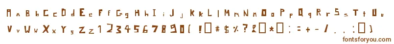 PixelSignboardRegular Font – Brown Fonts