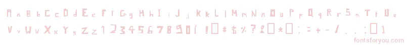 PixelSignboardRegular Font – Pink Fonts