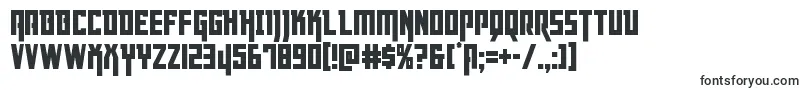 Dangerflightcond Font – Fonts for Manga