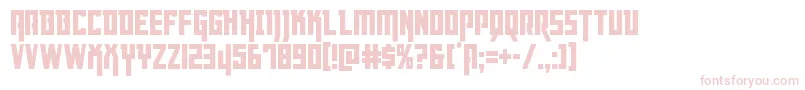 Dangerflightcond Font – Pink Fonts on White Background