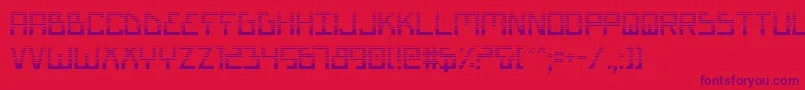 fuente BionicTypeGradient – Fuentes Moradas Sobre Fondo Rojo