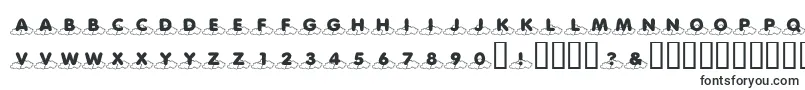 KrCloudNine-Schriftart – Schriftarten, die mit K beginnen