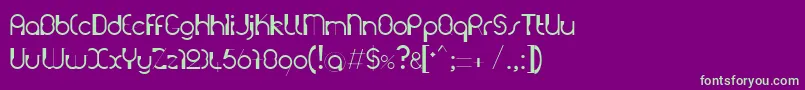 More about Grutchconstrukt Font Grutchconstrukt Font – Green Fonts on Purple Background