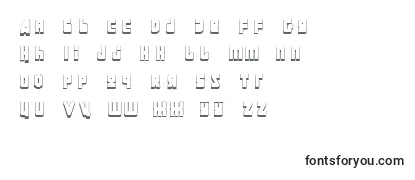 Ural3D Font