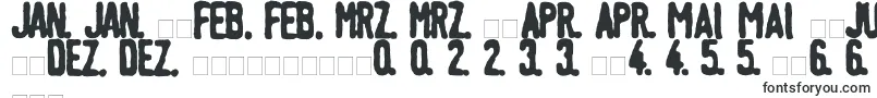 LinotypeTagesstempelFett Font – Latvian Fonts