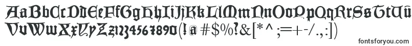 Шрифт Joecaxton – античные шрифты