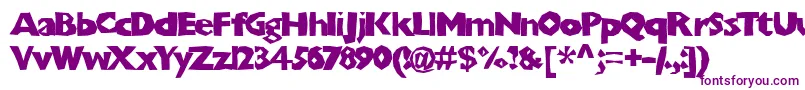 Chunkoblocko Font – Purple Fonts