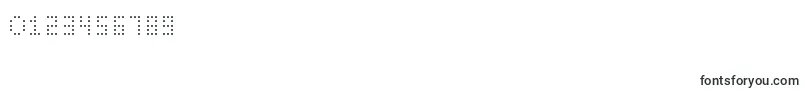BrightLightsThin Font – Fonts for Numbers and Digits