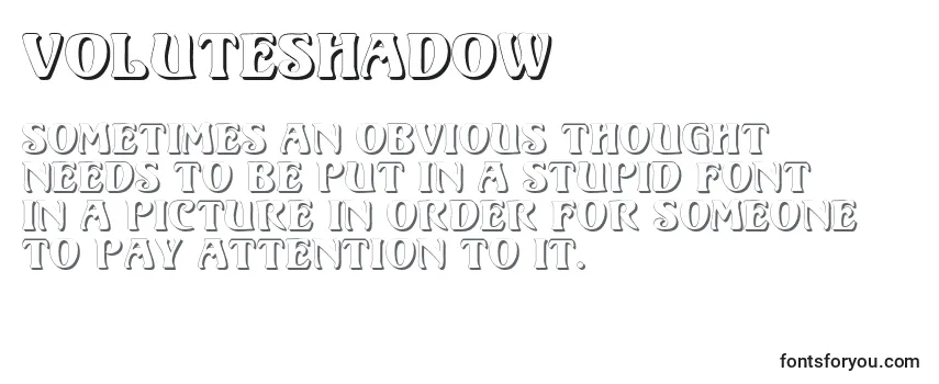 Шрифт VoluteShadow