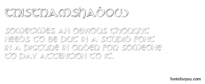 TristramShadow Font