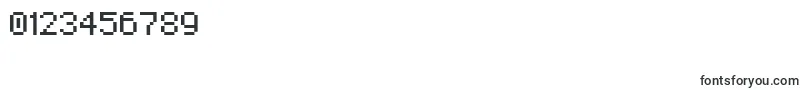 Regupix Font – Fonts for Numbers and Digits