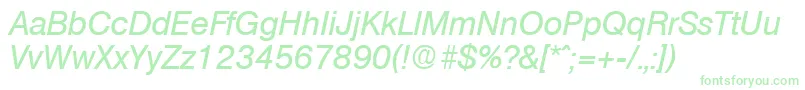 OlympiaMediumita Font – Green Fonts