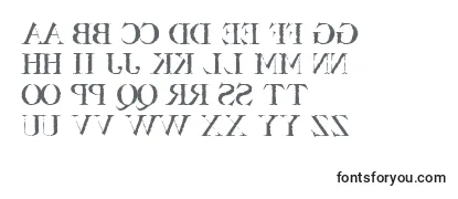 Bassackwards Font