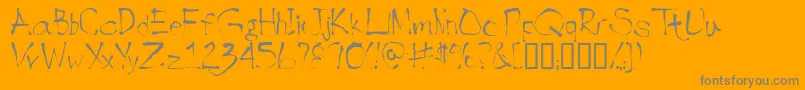 Más sobre la fuente Inkblotscriptssk fuente Inkblotscriptssk – Fuentes Grises Sobre Fondo Naranja
