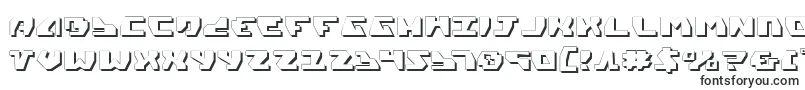 Шрифт Gyrv23D – округлые шрифты