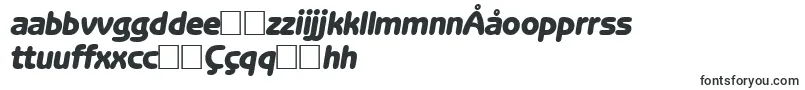 フォントBenjaminsansheavyRegularitalic – ウズベク文字