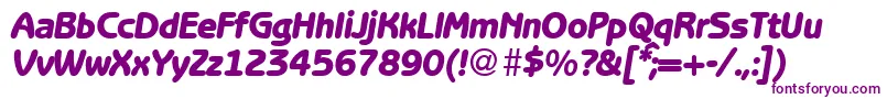 More about BenjaminsansheavyRegularitalic Font BenjaminsansheavyRegularitalic Font – Purple Fonts on White Background