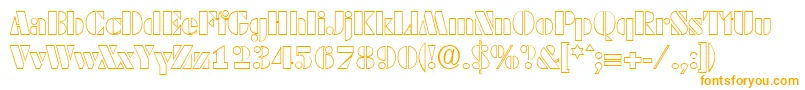 DekoblackopenSerialRegularDb Font – Orange Fonts