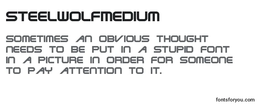 SteelwolfMedium フォントのレビュー