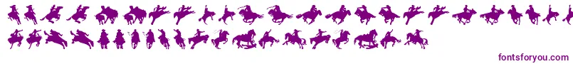 Cowboy Font – Purple Fonts