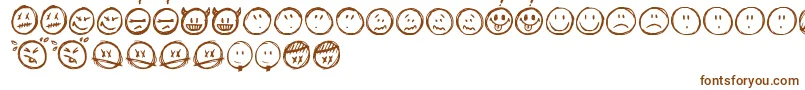 More about Sketchysmiley Font Sketchysmiley Font – Brown Fonts