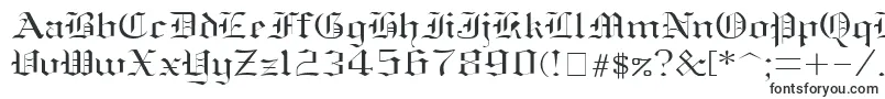 Шрифт Oldenglish ffy – античные шрифты