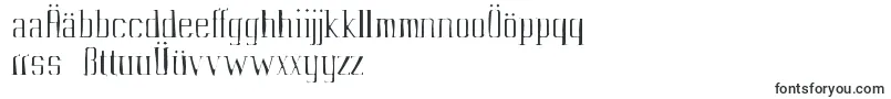 Шрифт Vahikagaunt – немецкие шрифты