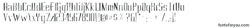 Vahikagaunt-fontti – Alkavat V:lla olevat fontit