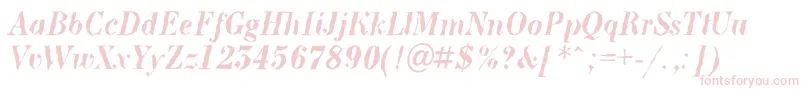 ABodoninovabrkBolditalic Font – Pink Fonts