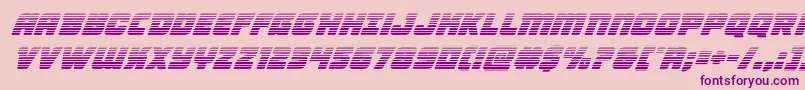 Victorycomicsgradital Font – Purple Fonts on Pink Background