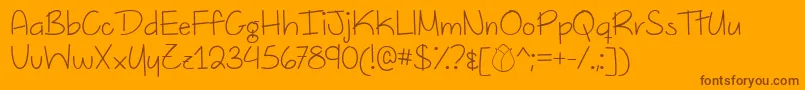Подробнее о шрифте DutchTulipsDemo Шрифт DutchTulipsDemo – коричневые шрифты на оранжевом фоне