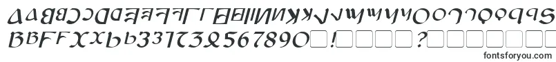 AnayankaItalic-fontti – Hienot fontit