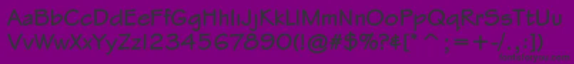 fuente StylusItcTtBold – Fuentes Negras Sobre Fondo Morado
