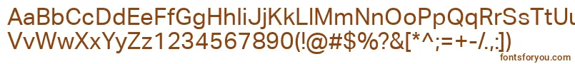 AktivgroteskcorpRegular Font – Brown Fonts