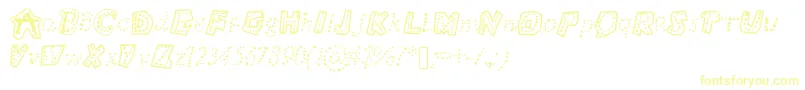 Bubbly Font – Yellow Fonts