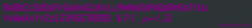 Darkforest Font – Purple Fonts on Black Background