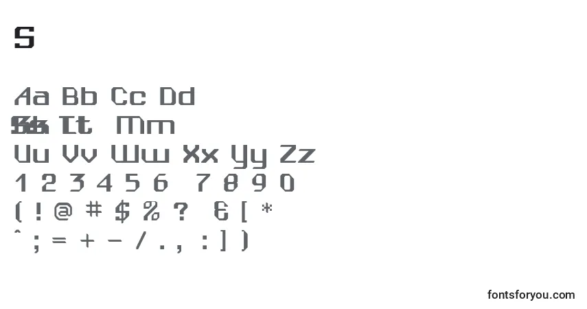 Sydneyフォント–アルファベット、数字、特殊文字