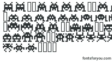 Invaders font – polish Fonts