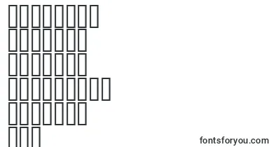 Invaders font – khmer Fonts