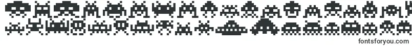Шрифт Invaders – научно-фантастические шрифты