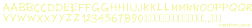 Pwsurvival Font – Yellow Fonts