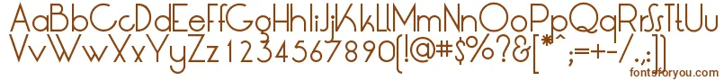LtOksana Font – Brown Fonts