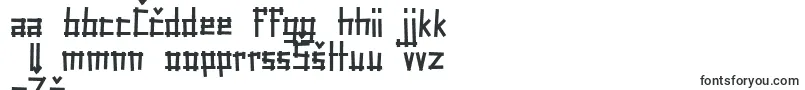 TapeRail-Schriftart – lettische Schriften