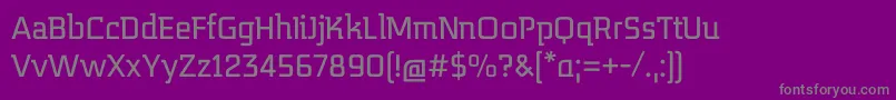 fuente MidnightKernboyRegular – Fuentes Grises Sobre Fondo Morado