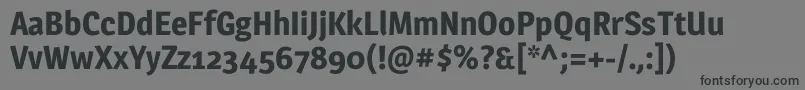 More about MagraBold Font MagraBold Font – Black Fonts on Gray Background