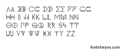 Обзор шрифта KhIdonx